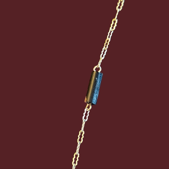 Bernard K. Passman #4 18K Black Coral Seashell Pendant 14K Chain Replaced Clasp - Picture 5 of 13